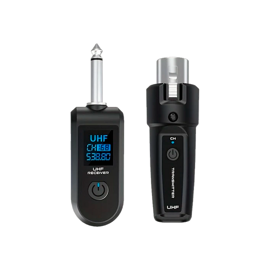 Transmisor y receptor inalámbrico XLR