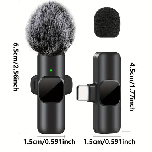 Microfono de solapa - USB Tipo-C-