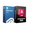 Sketchup 2024 & AutoCAD 2024