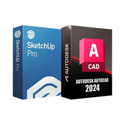 Sketchup 2024 & AutoCAD 2024